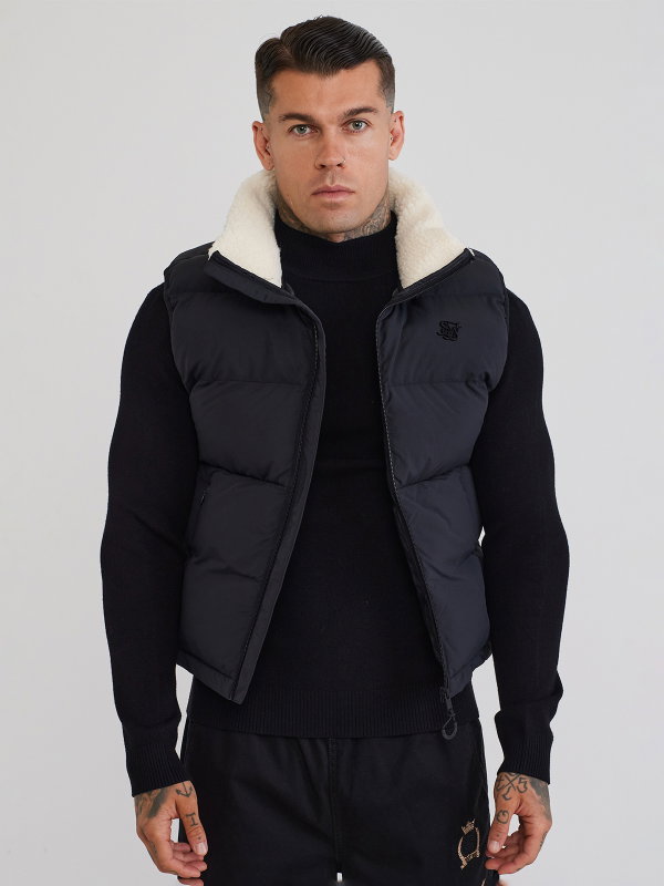 Sherpa Gilet Black