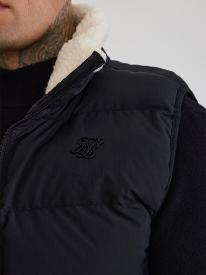 Sherpa Gilet Black