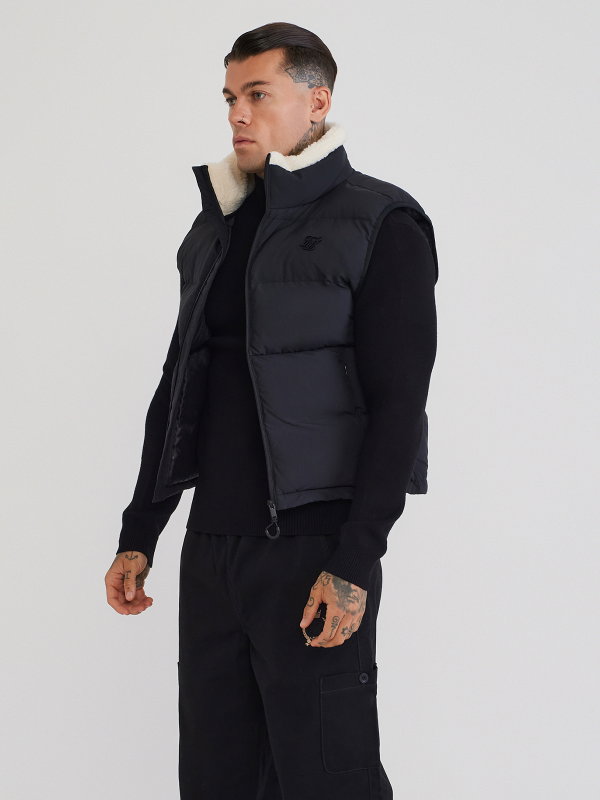 Sherpa Gilet Black
