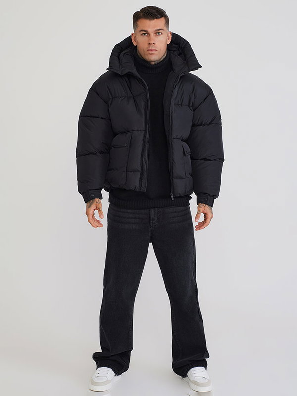Silk Puffer Black