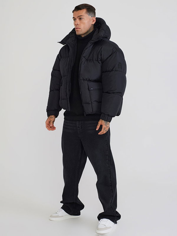 Silk Puffer Black