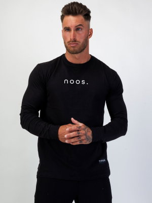 L/S Mid Tee Black