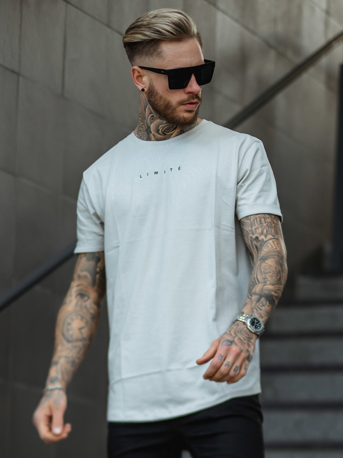 Limité Tee Stone Grey (XL)