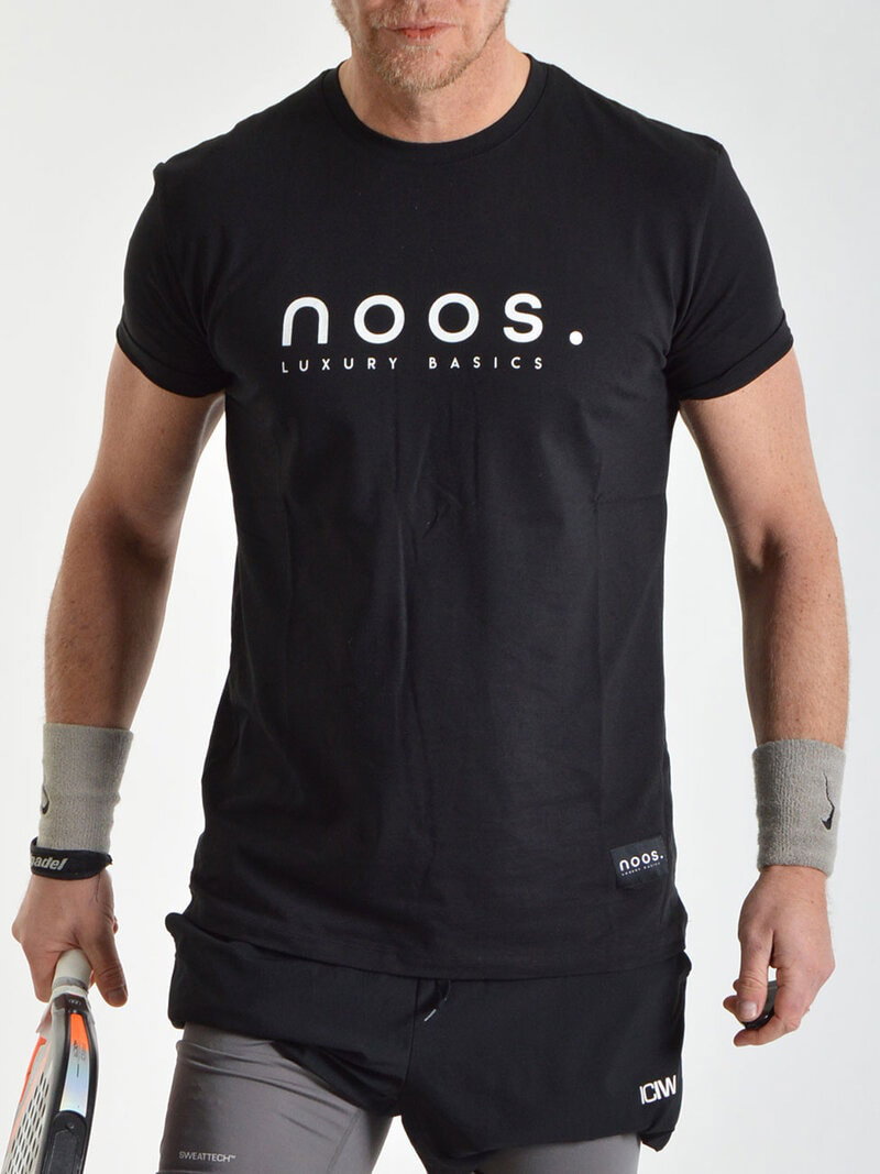 Big Logo Straight Tee Black (S)