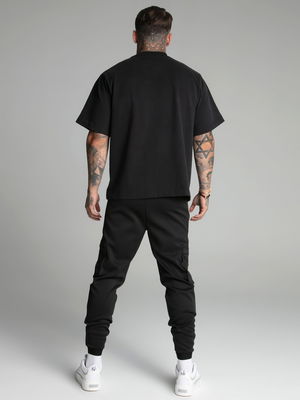 Cargo Joggers Black