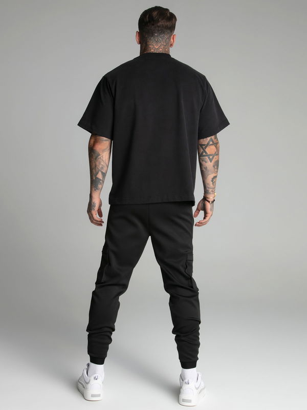 Cargo Joggers Black