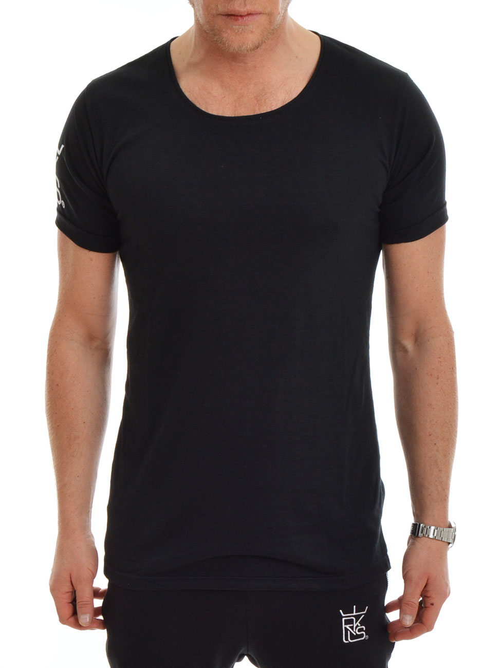 Backprint Tee Svart (L)