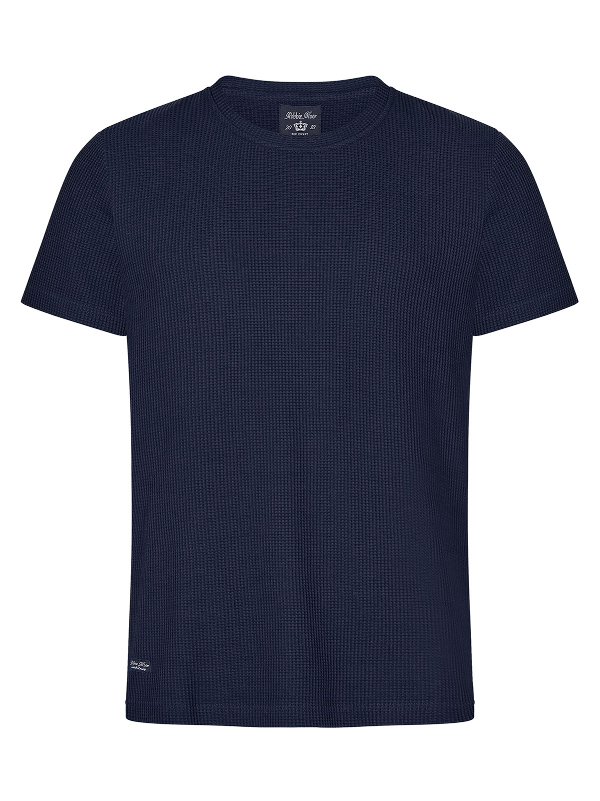 Lucas Waffle T-shirt Navy (M)