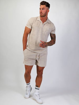 Resort Shirt Terry Sand