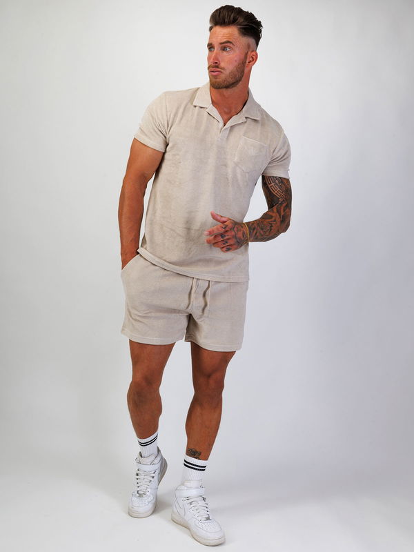 Resort Shirt Terry Sand