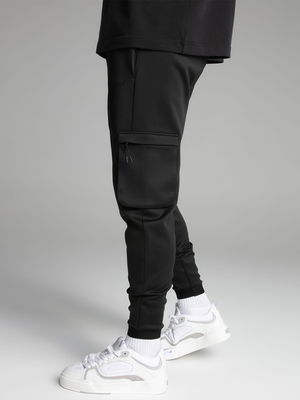 Cargo Joggers Black