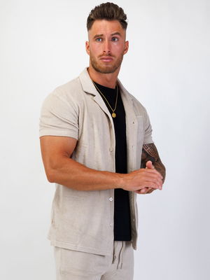 Cuba Shirt Terry Sand