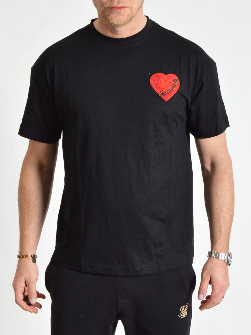 Heart Logo Tee Black (S)