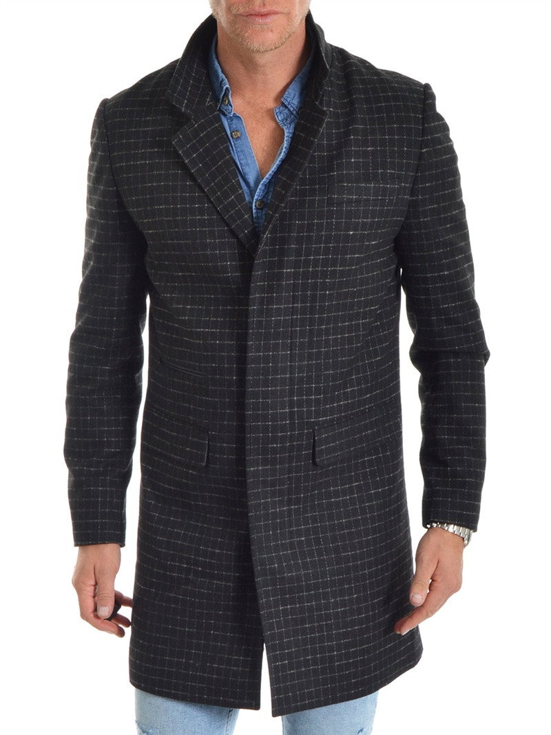 Benjamin Coat Checked (S)