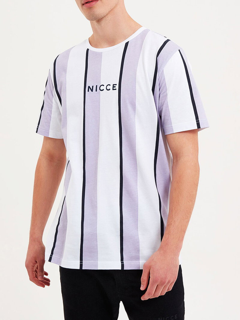 Stripe T-shirt Lilac (S)