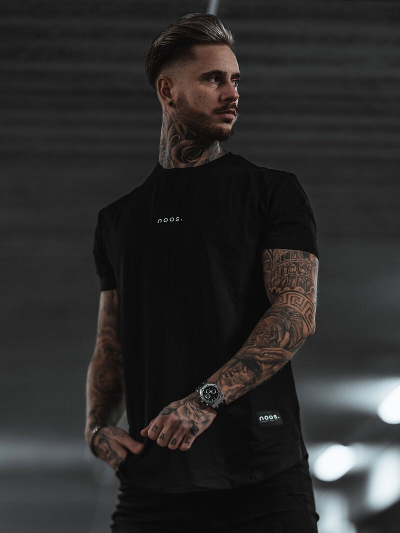 Sports Scoop Tee Black (S)