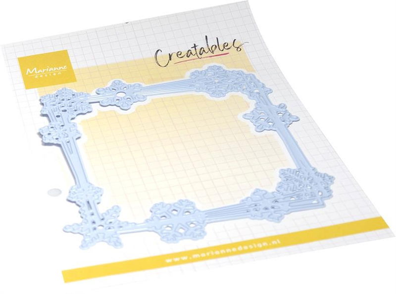 Marianne Design dies "Ice crystals - square"