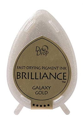 Tsukineko Brilliance Pearlescent Galaxy Gold