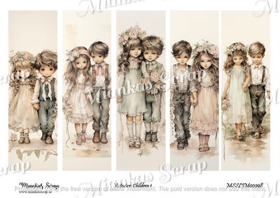Miankas Scrap klippark - Victorian Children 1