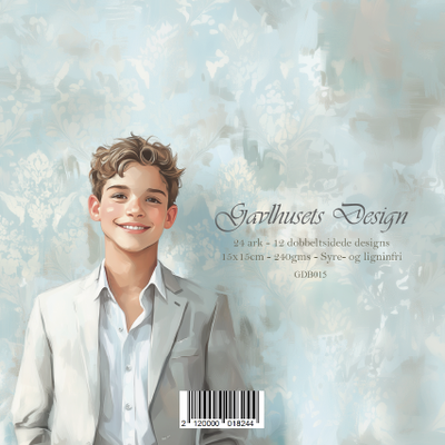Gavlhusets Design - Block 6'' - Konfirmation Drenge