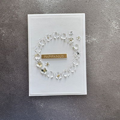 Simple and Basic die "Flower Wreath"