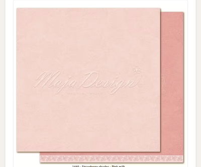 Maja Design - Mono - Strawberry - Pink milk