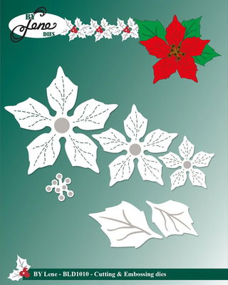 By Lene dies "Poinsettia"