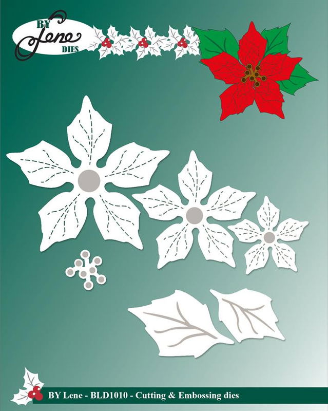 By Lene dies "Poinsettia"