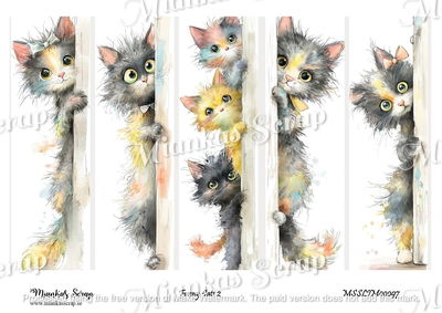 Miankas Scrap klippark - Funny Cats 2