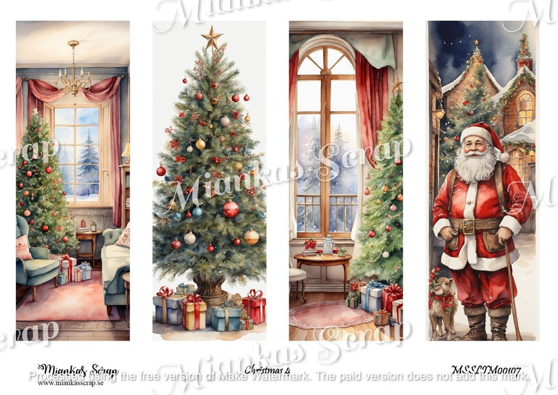 Miankas Scrap klippark - Christmas 4
