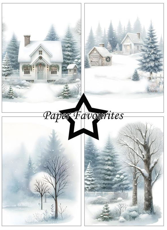 Paper Favourites Paper Pack "Snow Forest" A6