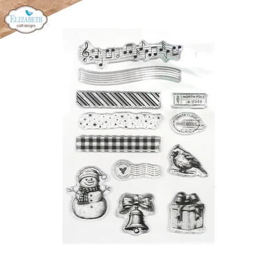 Elizabeth Craft Designs Clearstamp Everyday Elements Festive Season Elizabeth Craft Designs Clearstamp Everyday Elements Festive Season