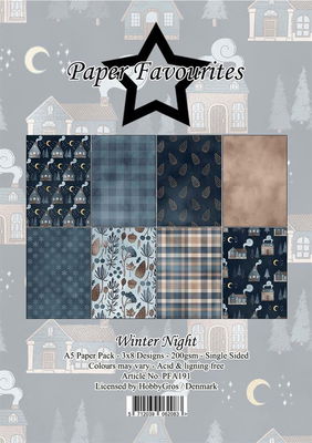 Paper Favourites Paper Pack "Winter Night" A5