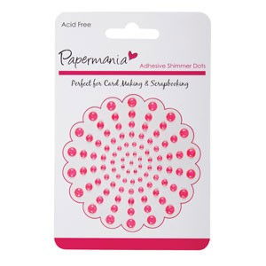 Papermania Shimmering pearls - Red