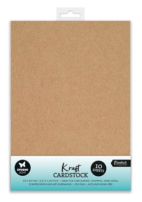 Studio Light Cardstock "Kraft" A4