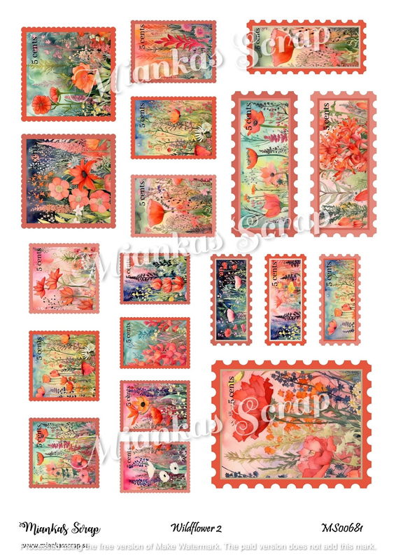 Miankas Scrap klippark - Wildflower 2