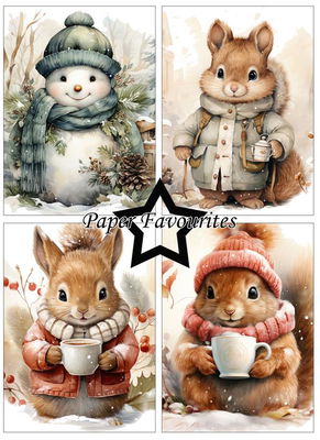 Paper Favourites Paper Pack "Winter Cuteness" A6