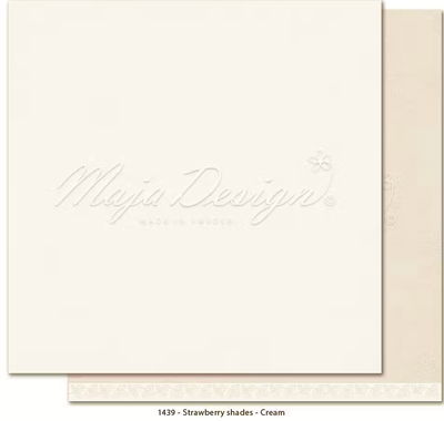 Maja Design - Mono - Strawberry - Cream