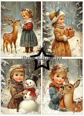 Paper Favourites Paper Pack "Vintage Winter" A6