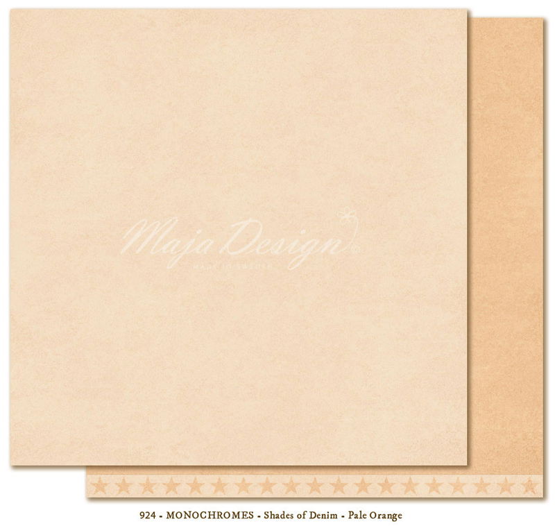 Maja Design - Mono - Denim - Pale Orange