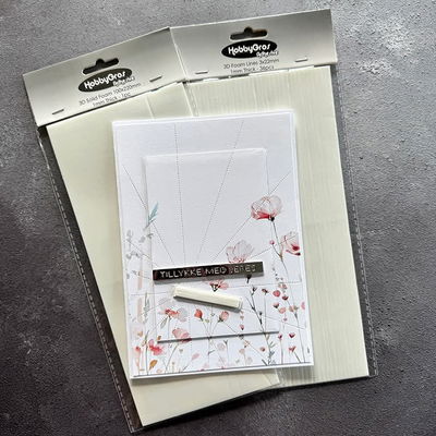 HobbyGros 3D kuddar "Strimlor" 2 mm