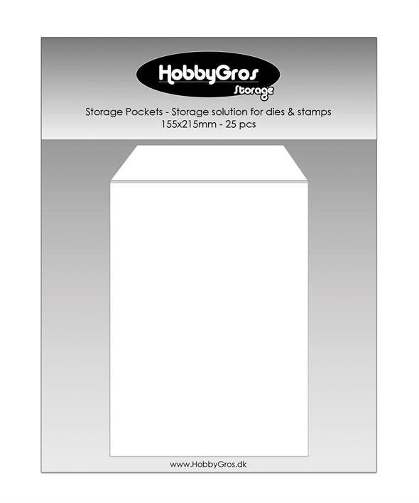 HobbyGros Storage "Storage Pockets - Storage solution for dies & stamps"