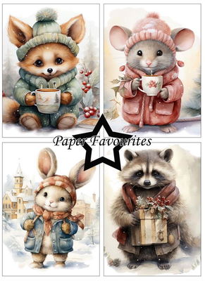 Paper Favourites Paper Pack "Winter Cuteness" A6