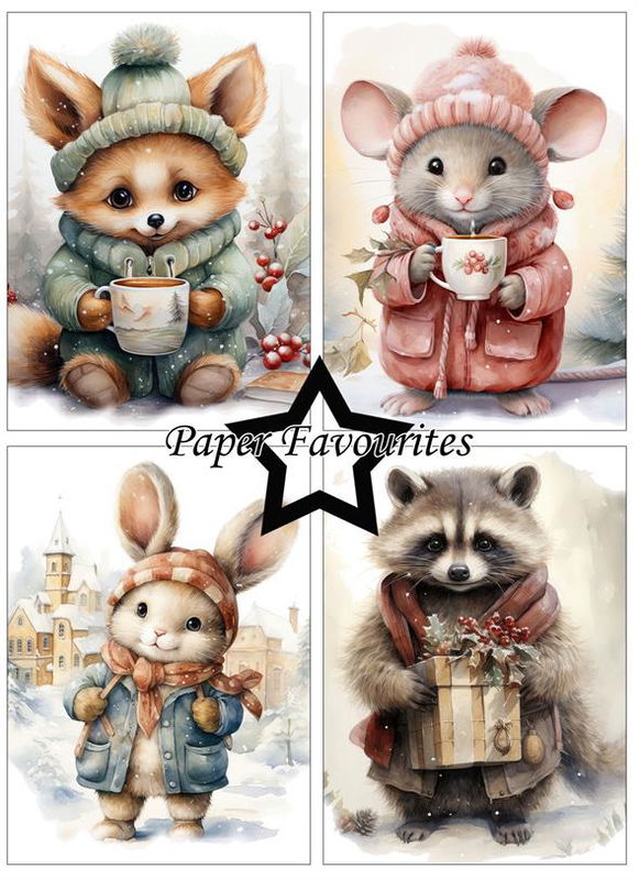 Paper Favourites Paper Pack "Winter Cuteness" A6