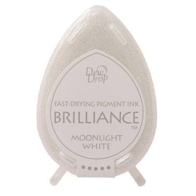 Tsukineko Brilliance Pearlescent Moonlight White