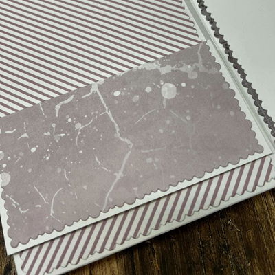 Design5 - 15 x 15 Bubbelramar – 3 st – Cutting Die