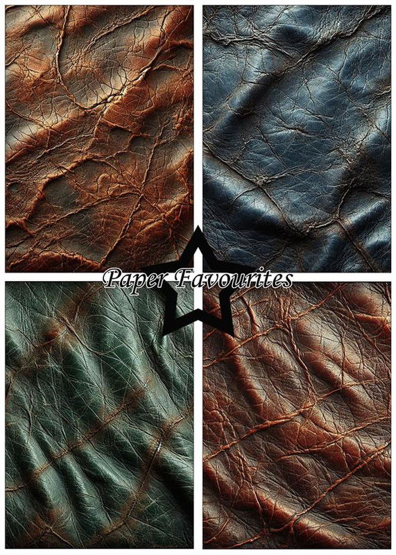 Paper Favourites Paper Pack A5 "Leather Texture"
