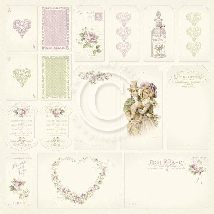 Pion Design - Where the Roses Grow - Tags