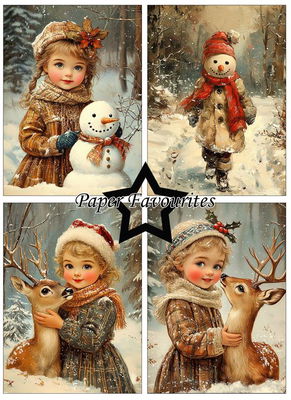 Paper Favourites Paper Pack "Vintage Winter" A6