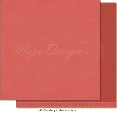 Maja Design - Mono - Strawberry - Yummie red